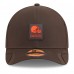 Бейсболка Cleveland Browns New Era Brown 2025 Sideline M-Crown 9FORTY