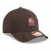 Бейсболка Cleveland Browns New Era Brown 2025 Sideline M-Crown 9FORTY