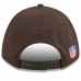 Бейсболка Cleveland Browns New Era Brown 2025 Sideline M-Crown 9FORTY