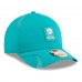Бейсболка Miami Dolphins New Era Aqua 2025 Sideline Throwback M-Crown 9FORTY