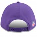 Бейсболка Minnesota Vikings New Era Purple 2025 Sideline M-Crown 9FORTY
