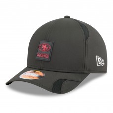 Бейсболка San Francisco 49ers New Era Black 2025 Sideline M-Crown 9FORTY