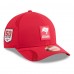 Бейсболка Tampa Bay Buccaneers New Era Red 2025 Sideline M-Crown 9FORTY