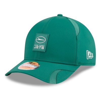 Бейсболка New York Jets New Era Green 2025 Sideline M-Crown 9FORTY