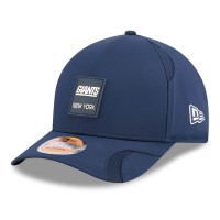Бейсболка New York Giants New Era Navy 2025 Sideline Throwback M-Crown 9FORTY