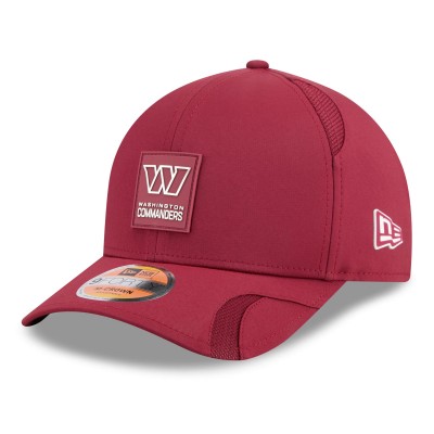 Бейсболка Washington Commanders New Era Burgundy 2025 Sideline M-Crown 9FORTY