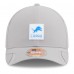 Бейсболка Detroit Lions New Era Gray 2025 Sideline M-Crown 9FORTY