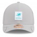 Бейсболка Miami Dolphins New Era Gray 2025 Sideline M-Crown 9FORTY