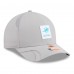 Бейсболка Miami Dolphins New Era Gray 2025 Sideline M-Crown 9FORTY