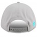 Бейсболка Miami Dolphins New Era Gray 2025 Sideline M-Crown 9FORTY