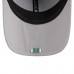 Бейсболка Miami Dolphins New Era Gray 2025 Sideline M-Crown 9FORTY