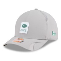 Бейсболка New York Jets New Era Gray 2025 Sideline M-Crown 9FORTY