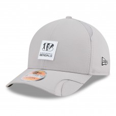 Бейсболка Cincinnati Bengals New Era Gray 2025 Sideline M-Crown 9FORTY
