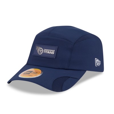 Бейсболка Tennessee Titans New Era Navy 2025 Sideline Runner