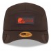 Бейсболка Cleveland Browns New Era Brown 2025 Sideline Runner