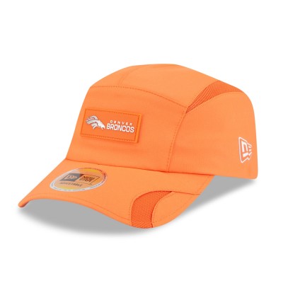 Бейсболка Denver Broncos New Era Orange 2025 Sideline Runner