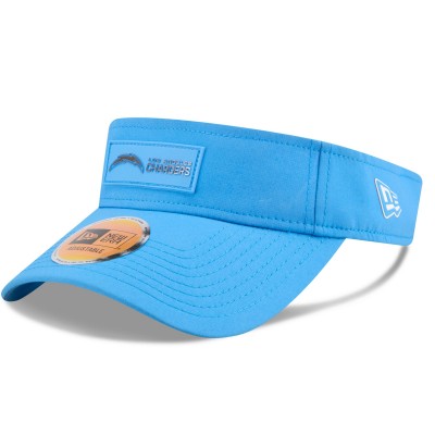 Los Angeles Chargers New Era Powder Blue 2025 Sideline Visor