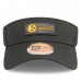 Pittsburgh Steelers New Era Black 2025 Sideline Visor