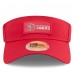 San Francisco 49ers New Era Scarlet 2025 Sideline Visor