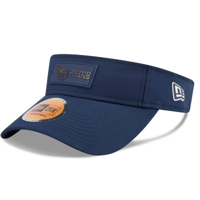 Tennessee Titans New Era Navy 2025 Sideline Visor
