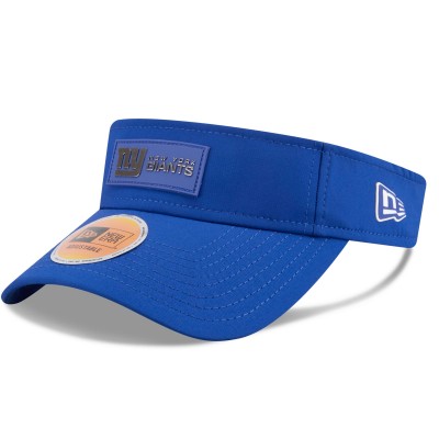 New York Giants New Era Royal 2025 Sideline Visor