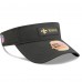 New Orleans Saints New Era Black 2025 Sideline Visor