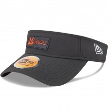 Cincinnati Bengals New Era Black 2025 Sideline Visor