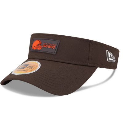 Cleveland Browns New Era Brown 2025 Sideline Visor