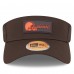 Cleveland Browns New Era Brown 2025 Sideline Visor