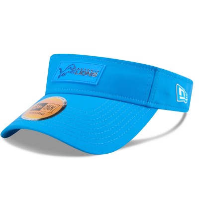 Detroit Lions New Era Blue 2025 Sideline Visor