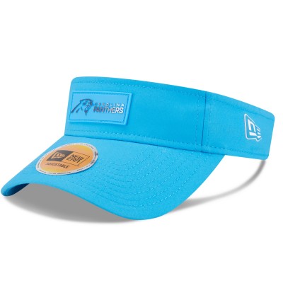 Carolina Panthers New Era Blue 2025 Sideline Visor