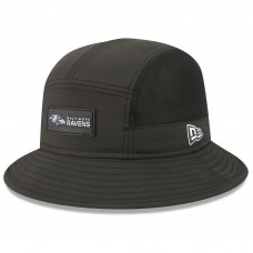 Панама Baltimore Ravens New Era Black 2025 Sideline