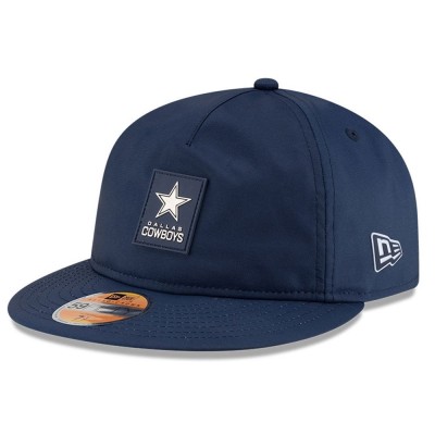 Бейсболка Dallas Cowboys New Era Navy 2025 Sideline Retro Crown 59FIFTY