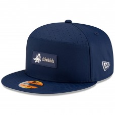 Бейсболка Dallas Cowboys New Era Navy 2025 Sideline Throwback Split Panel 9FIFTY Snapback