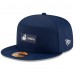 Бейсболка Dallas Cowboys New Era Navy 2025 Sideline Throwback Split Panel 9FIFTY Snapback