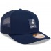 Бейсболка Dallas Cowboys New Era Navy 2025 Sideline Throwback 9SEVENTY Trucker