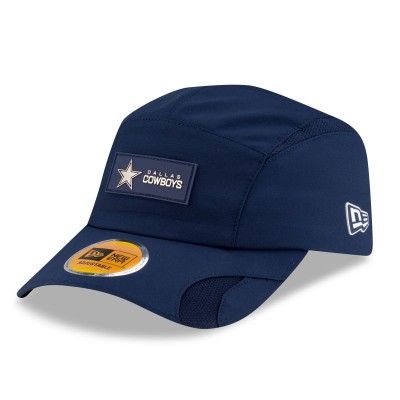 Бейсболка Dallas Cowboys New Era Navy 2025 Sideline Runner