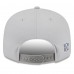 Бейсболка Dallas Cowboys New Era Gray 2025 Sideline Split Panel 9FIFTY Snapback