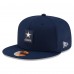 Бейсболка Dallas Cowboys New Era Navy 2025 Sideline 59FIFTY