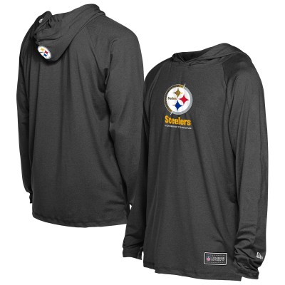 Pittsburgh Steelers New Era Black Functional Fandom Hoodie