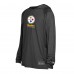 Pittsburgh Steelers New Era Black Functional Fandom Hoodie