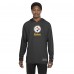 Pittsburgh Steelers New Era Black Functional Fandom Hoodie