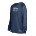 Толстовка Seattle Seahawks New Era College Navy Functional Fandom
