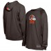 Толстовка Cleveland Browns New Era Brown Functional Fandom