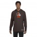 Толстовка Cleveland Browns New Era Brown Functional Fandom