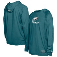 Толстовка Philadelphia Eagles New Era Midnight Green Functional Fandom