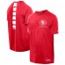 San Francisco 49ers New Era Scarlet Functional Fandom Reflective T-Shirt