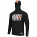 Cincinnati Bengals New Era Black Functional Fandom Balaclava Helmet Stripe Tri-Blend Hoodie