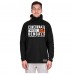 Cincinnati Bengals New Era Black Functional Fandom Balaclava Helmet Stripe Tri-Blend Hoodie