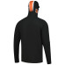 Толстовка Cincinnati Bengals New Era Black Functional Fandom Balaclava Helmet Stripe Tri-Blend
